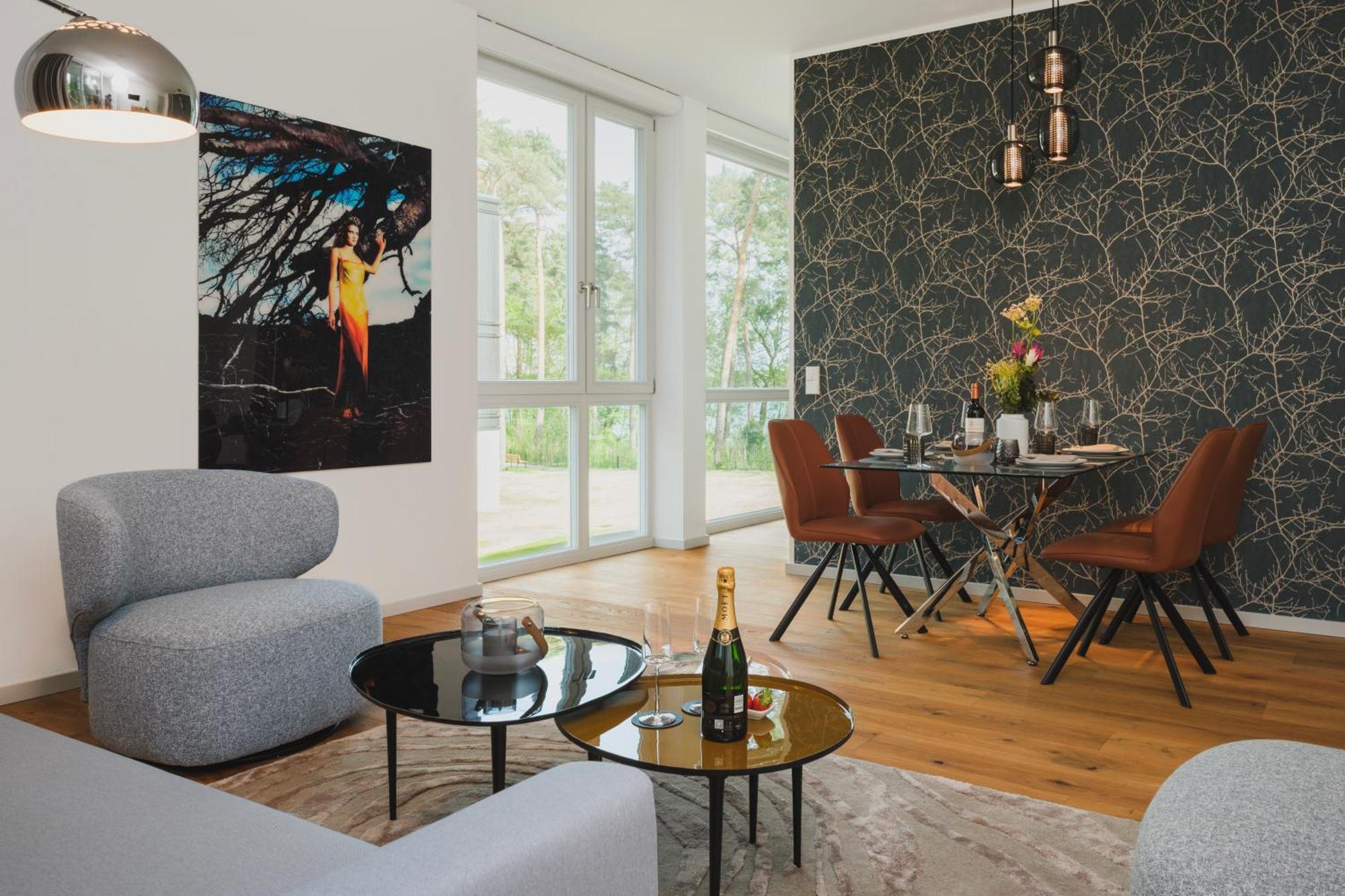 Marina Apartment Seeflair Saarow Mit Pool & Sauna Bad Saarow Exterior photo
